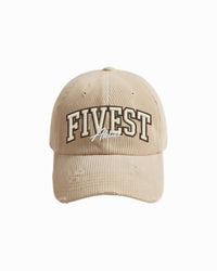 UNCONSTRUCTED TEAR HAT BEIGE